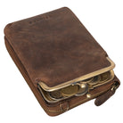 Große Leder Brieftasche Handy