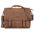 Vintage Bürotasche Leder braun