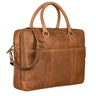 "Drake" Vintage Business Shoulder Bag Genuine Leather
