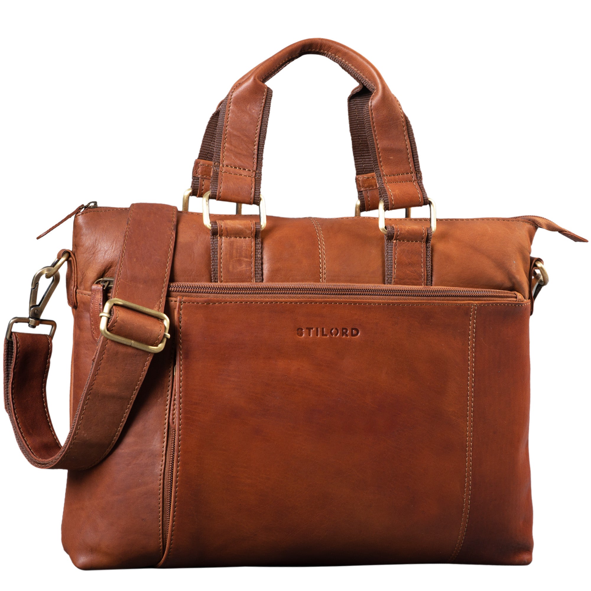Business Ledertasche 15 Zoll