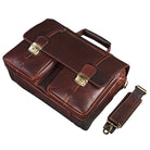 Leder Aktentasche Vintage Design