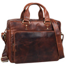 Braune Business Tasche echtes Leder