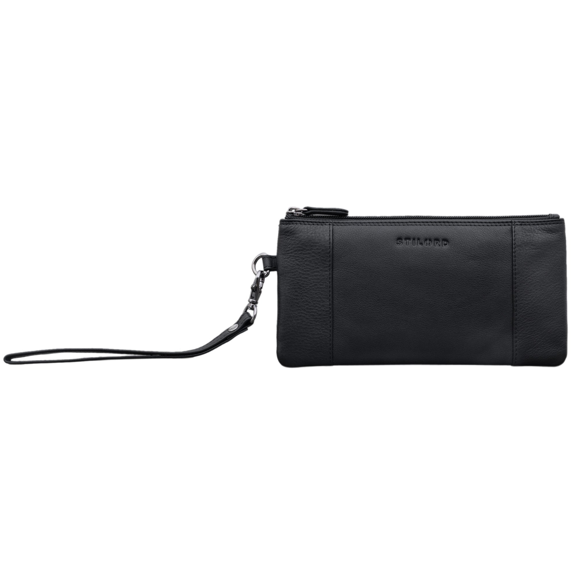 schwarze Damen Abendtasche