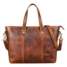 Leder Handtasche Gross braun