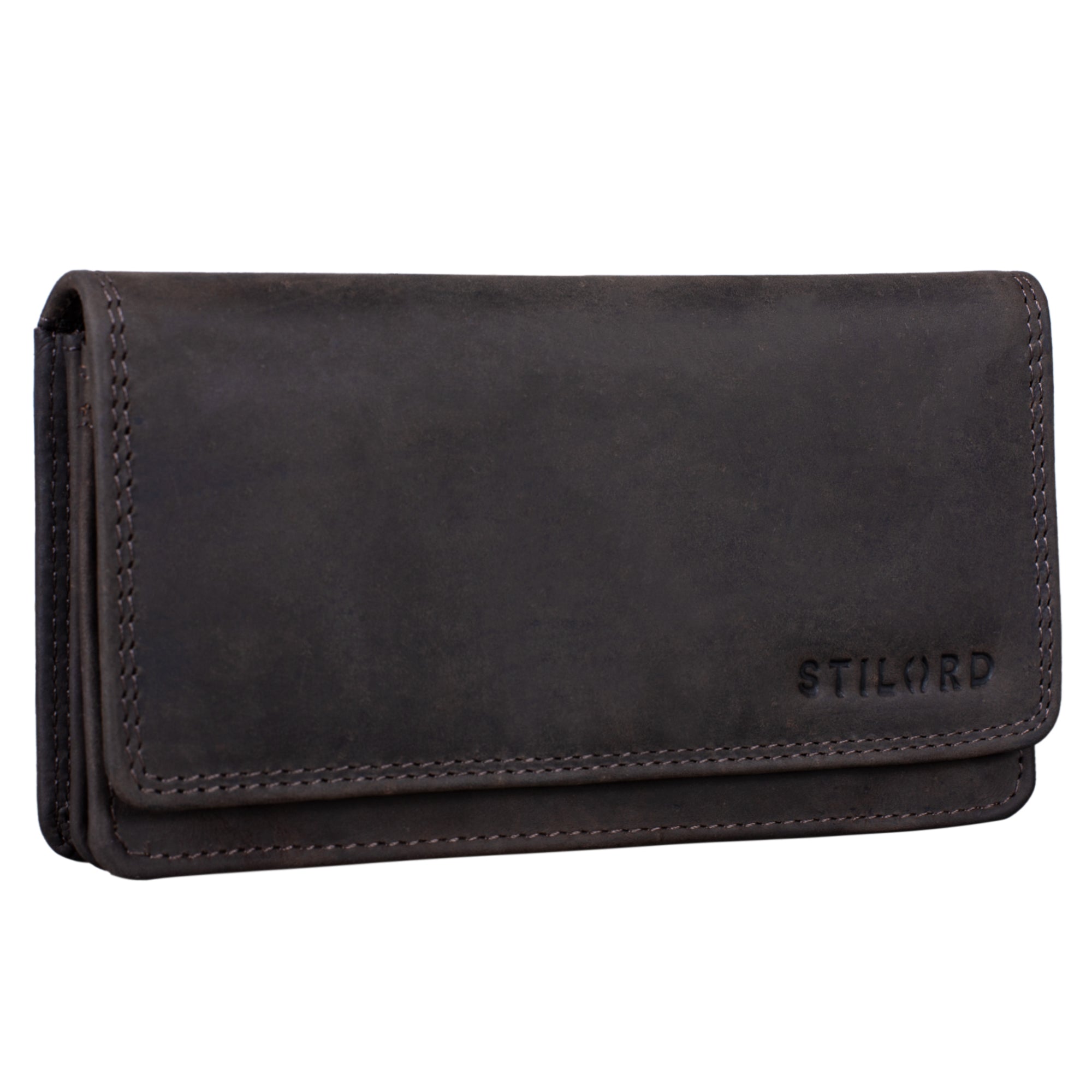 Ledergeldbörse für Frauen RFID Blocker
