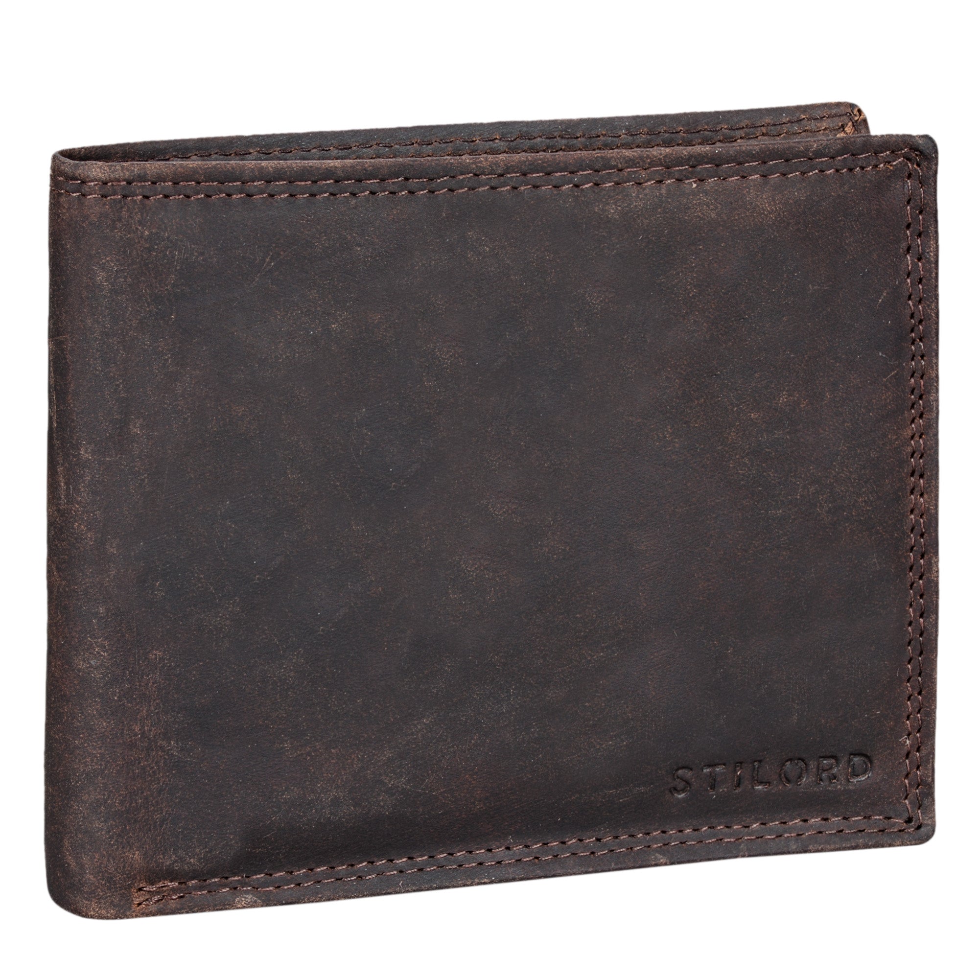Elegante Vintage Ledergeldbörse