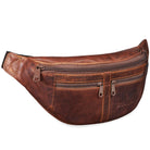 Hüfttasche Leder braun