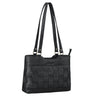 "Phoebe" Vintage Leather Woven Handbag Women