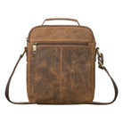 Männer Handtasche Leder braun