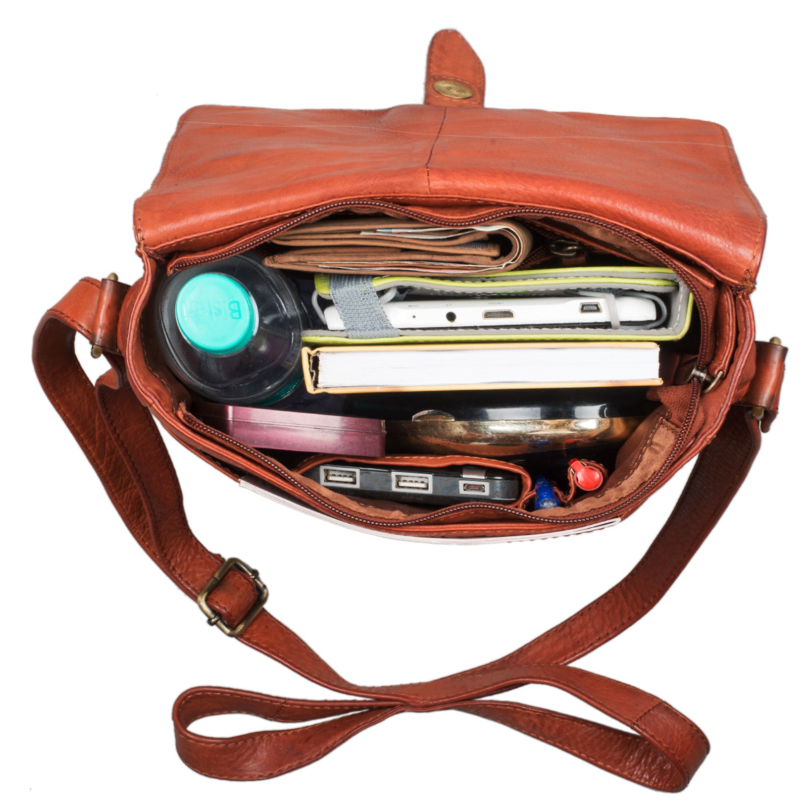 Vintage Ledertasche Mann