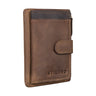 "Garrett" Leather Card Holder with Key Case