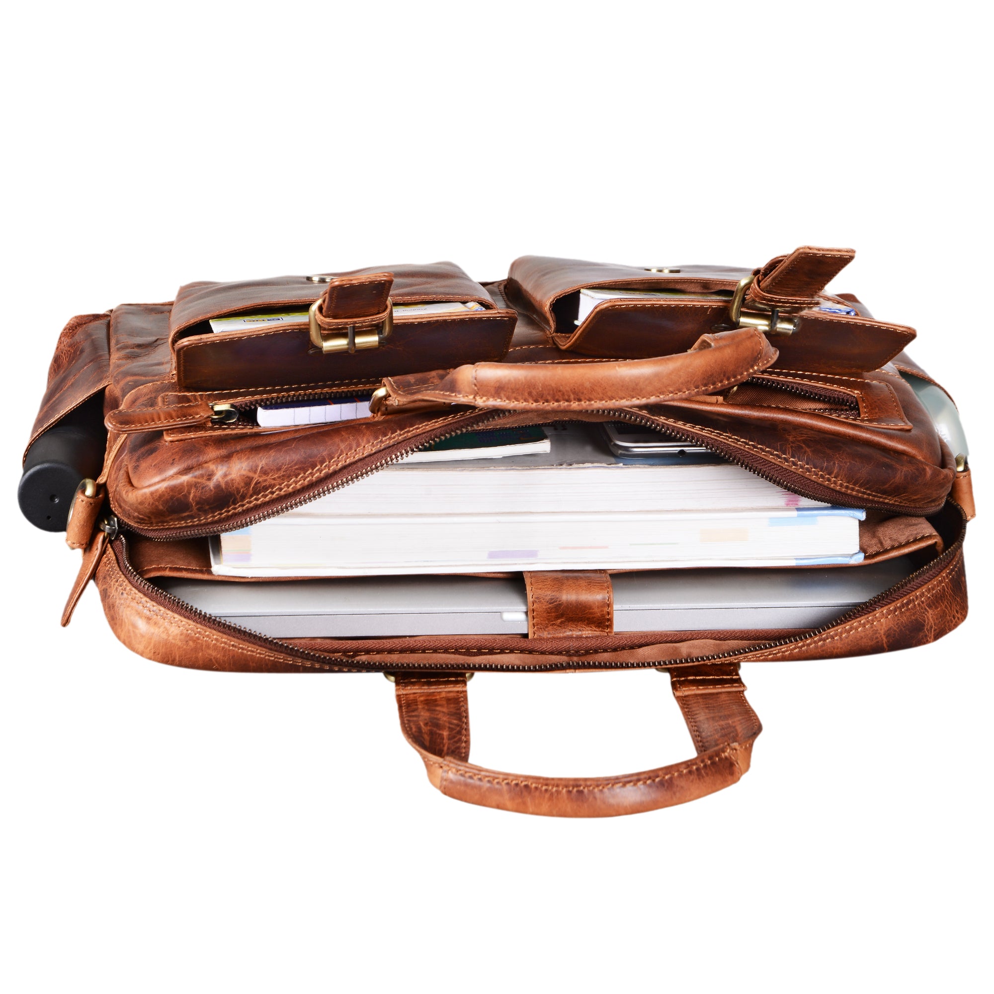 Vintage Ledertasche 15.6" 