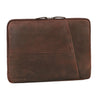 "Cannes" Vintage Leather Laptop Sleeve 15 15.6 16 Inch for Men