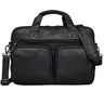 "Caesar" Leather Business Briefcase 15,6