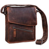 B-Stock "Steve" Mens Leather Messenger