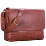 Vintage Messenger Bag Leder 13 14 Zoll
