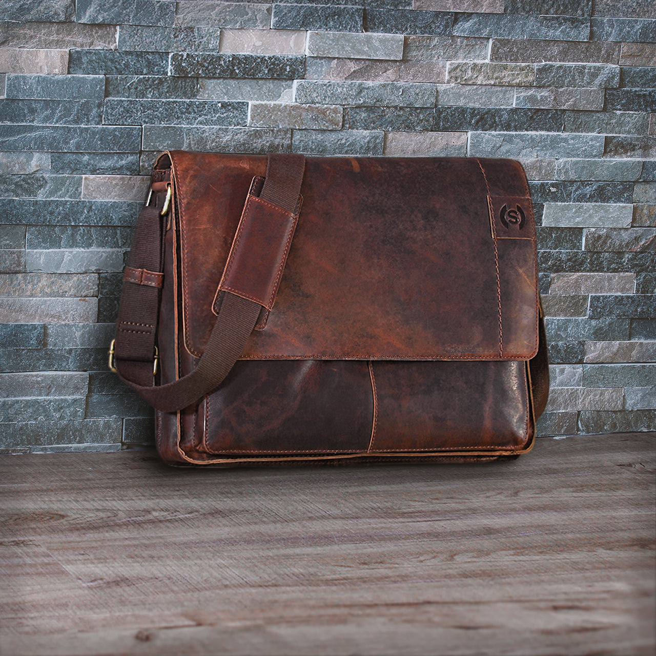 Messenger Bag Echtleder