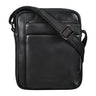 "River" Small Leather Shoulder Bag for Men