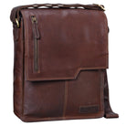 Kleine Umhängetasche Herren braun