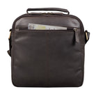 Herrenhandtasche Leder braun