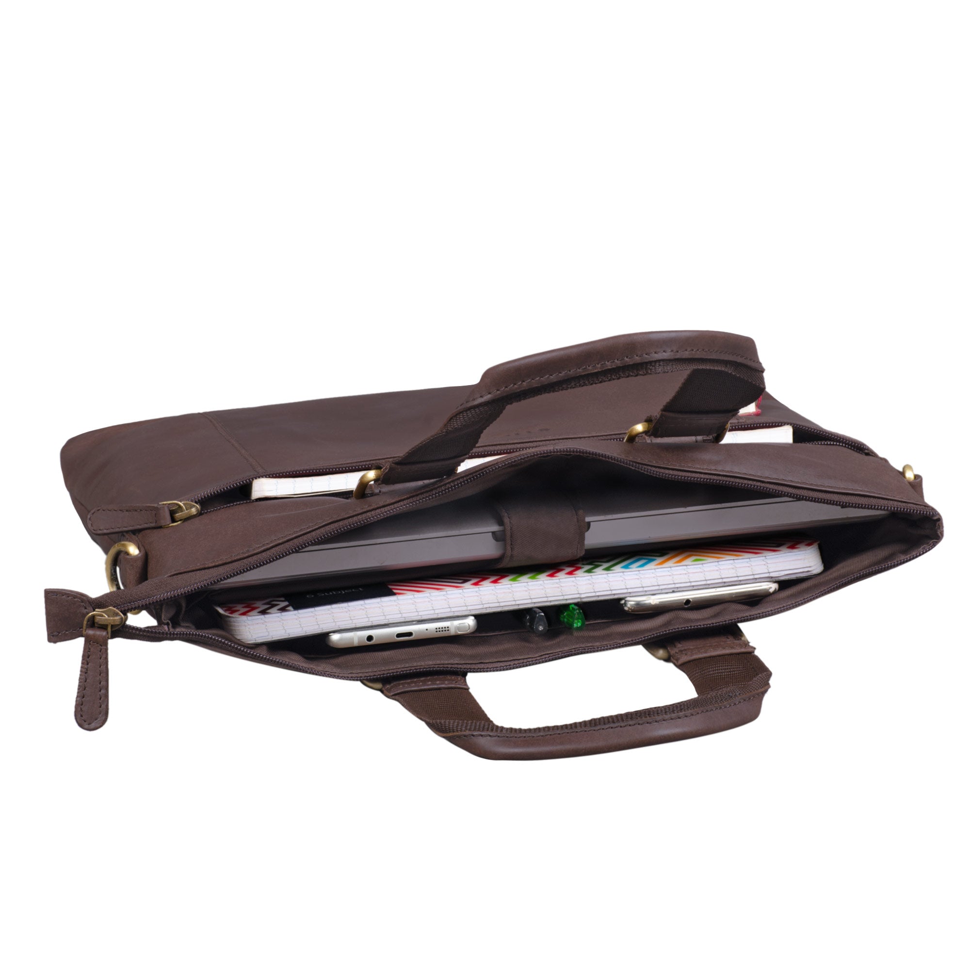 Schultertasche Leder Business Bag