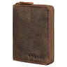 "Giannis" Small Leather Wallet Men RFID