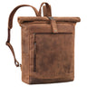 "Lutz" Roll Top Backpack Leather