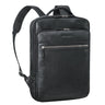 Arbeitsrucksack Leder Schwarz