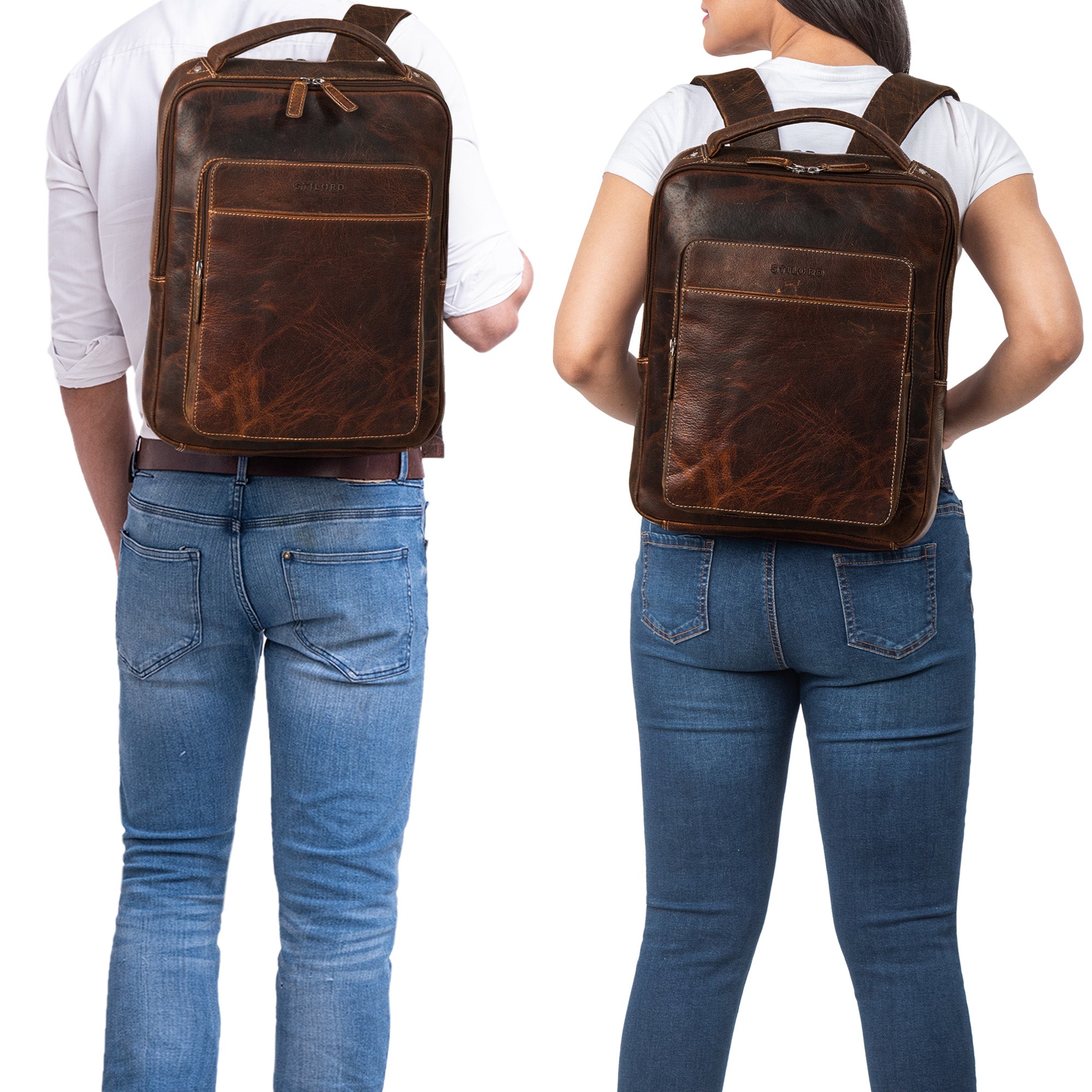 Unirucksack Leder groß