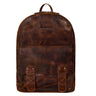 "Nalos" Backpack Leather Brown Vintage