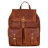 "Nora" Ladies Vintage Leather Rucksack