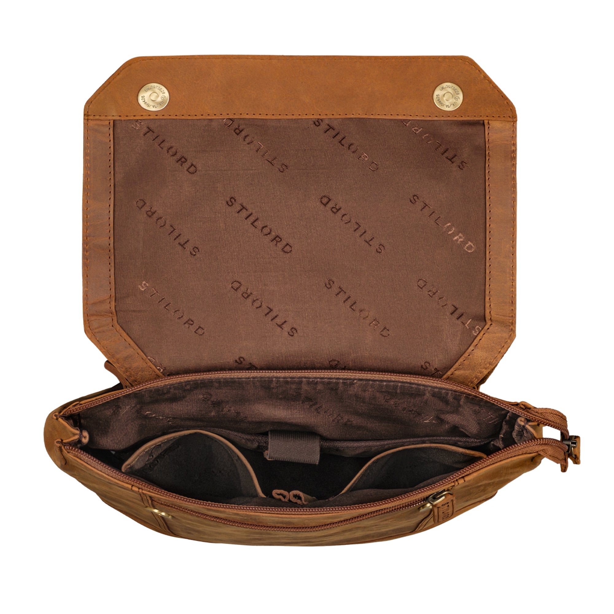 Backpack Leder cognac