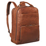 B-Stock "Harlow" Genuine Leather Backpack for Men with Laptop Compartment 15 - 17 inch Large