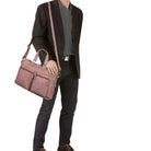 Schultertasche Business Leder
