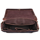 Braune Ledertasche Schultertasche Männer Vintage