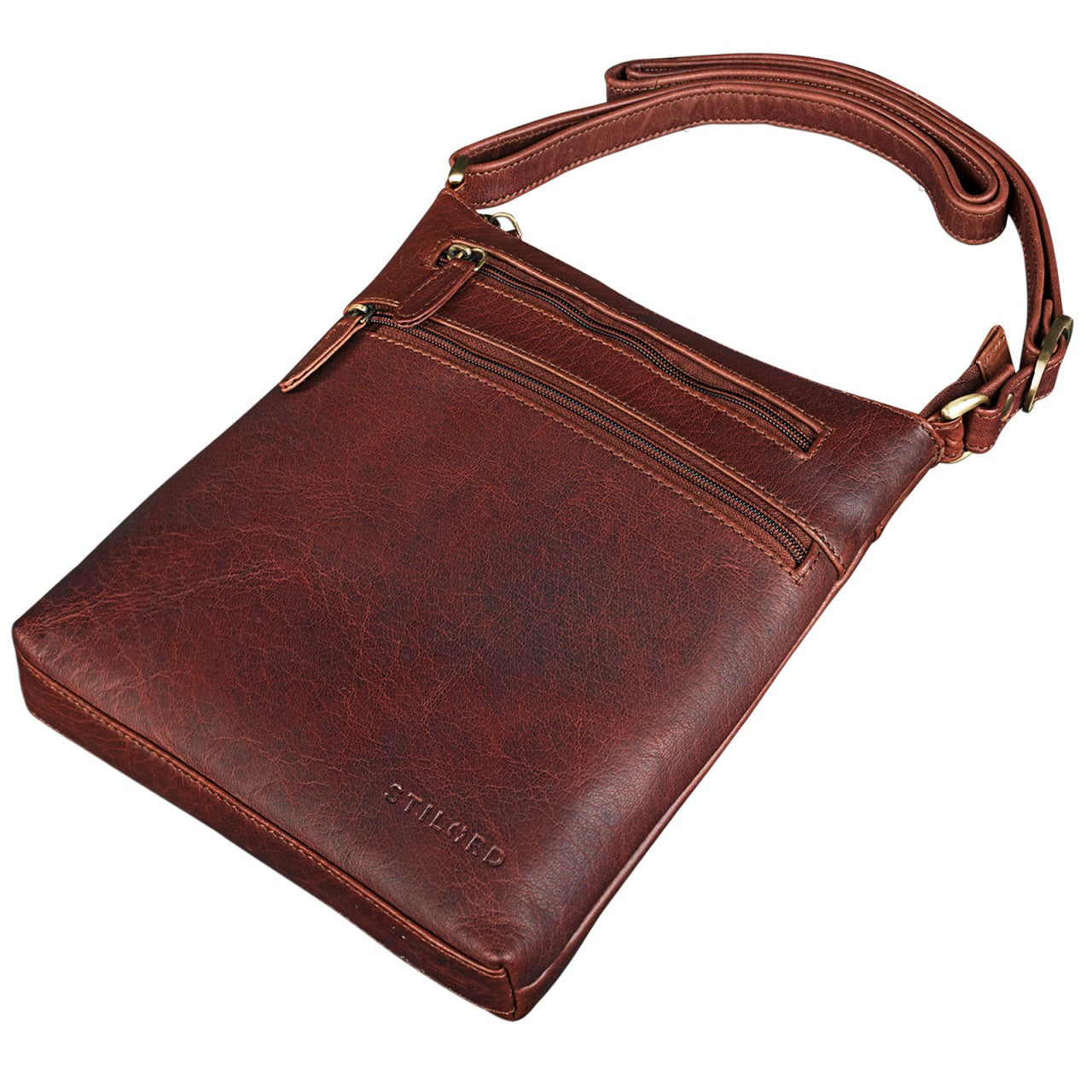 Vintage Umhängetasche klein Leder
