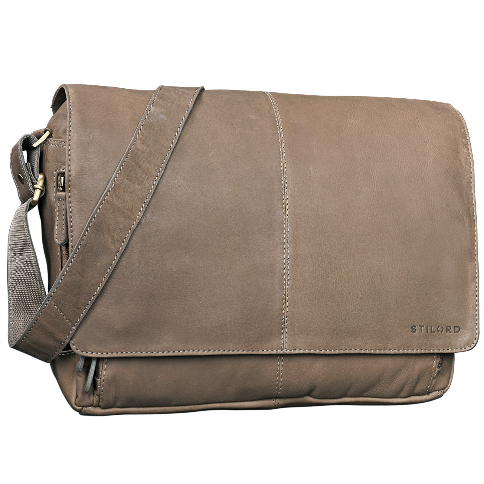 Leder Umhängetasche Vintage Design