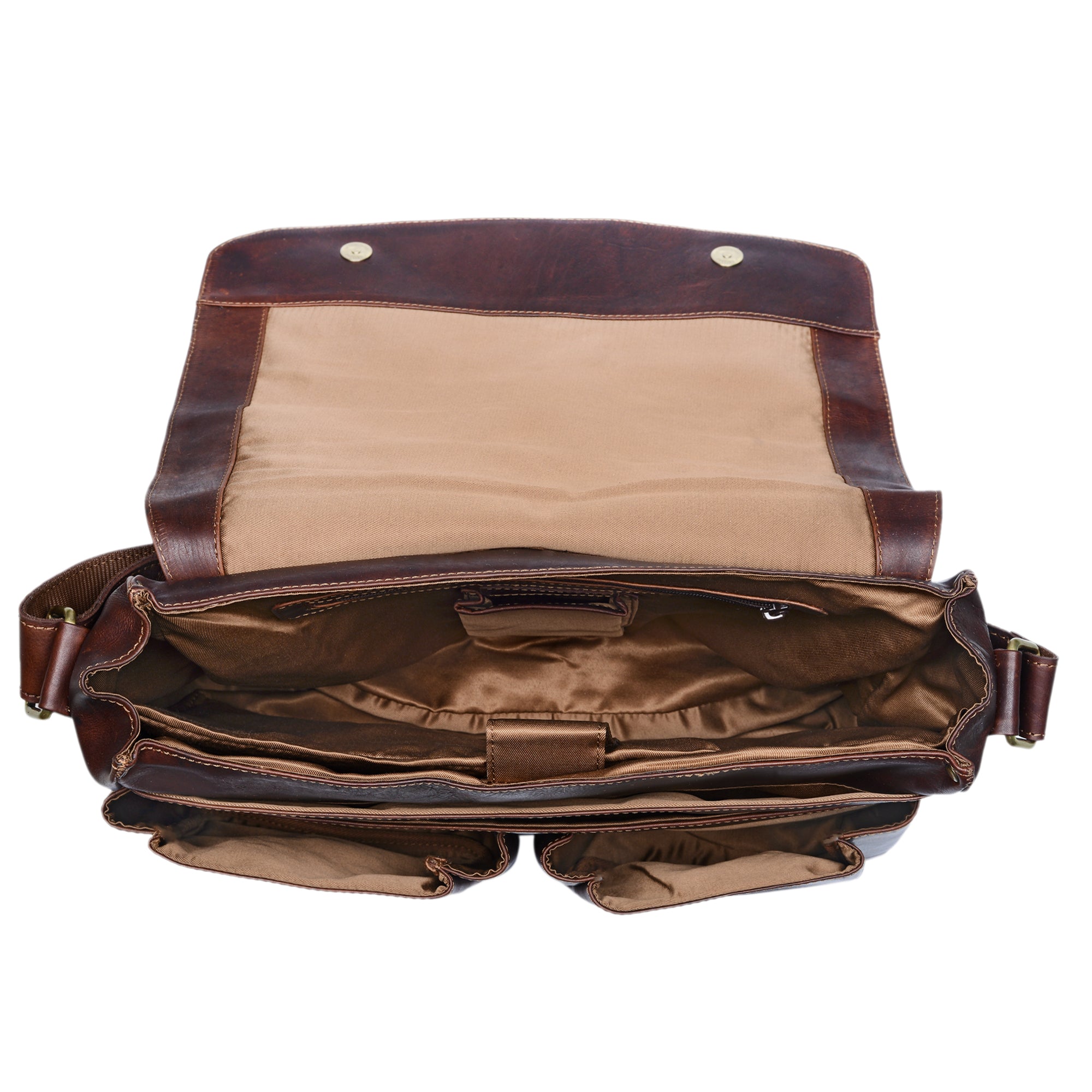 Leder Umhängetasche Business XL