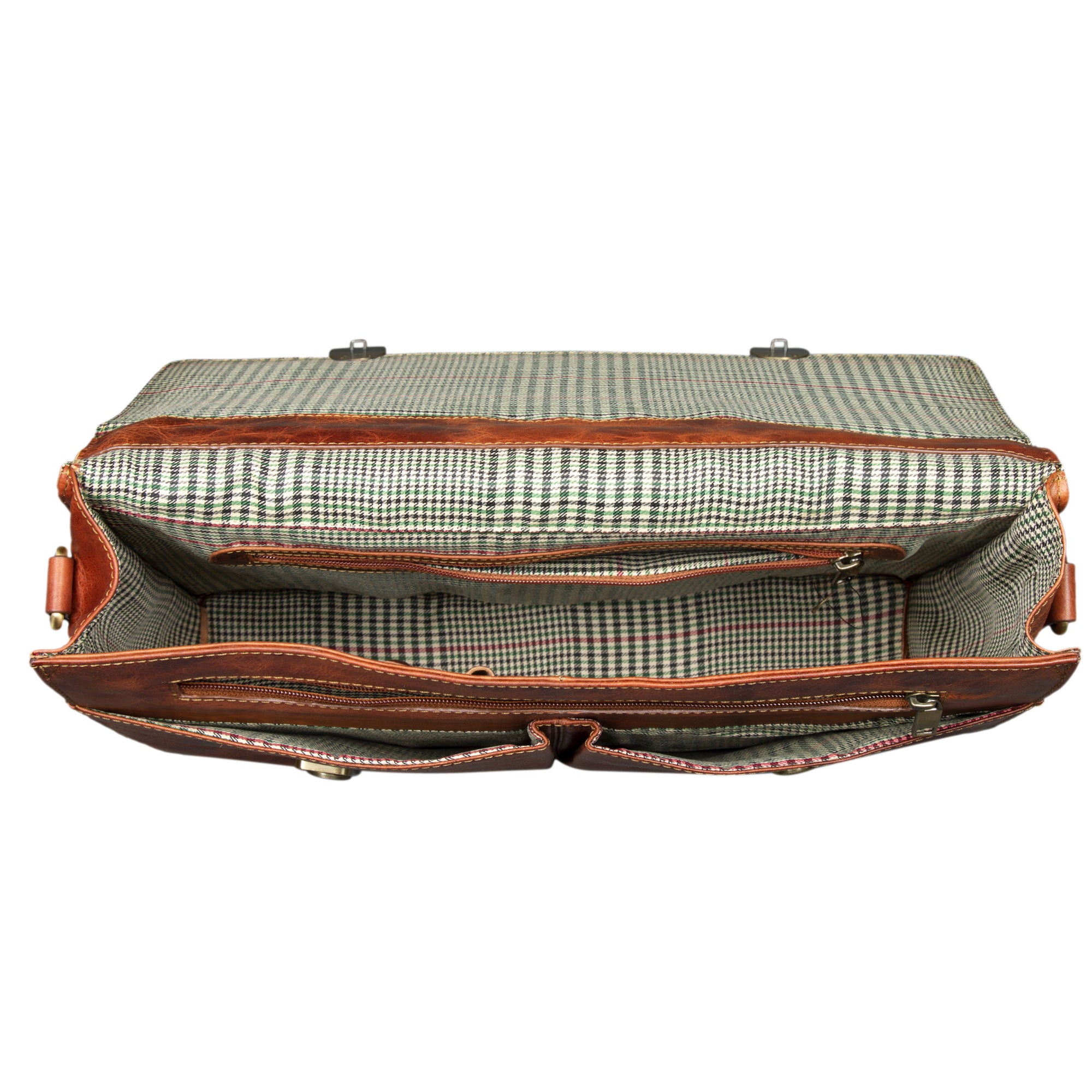 Bürotasche Umhängetasche Leder Vintage