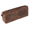 "Spencer" Vintage Pencil Pouch Leather