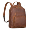 Daypack Leder Damen Braun