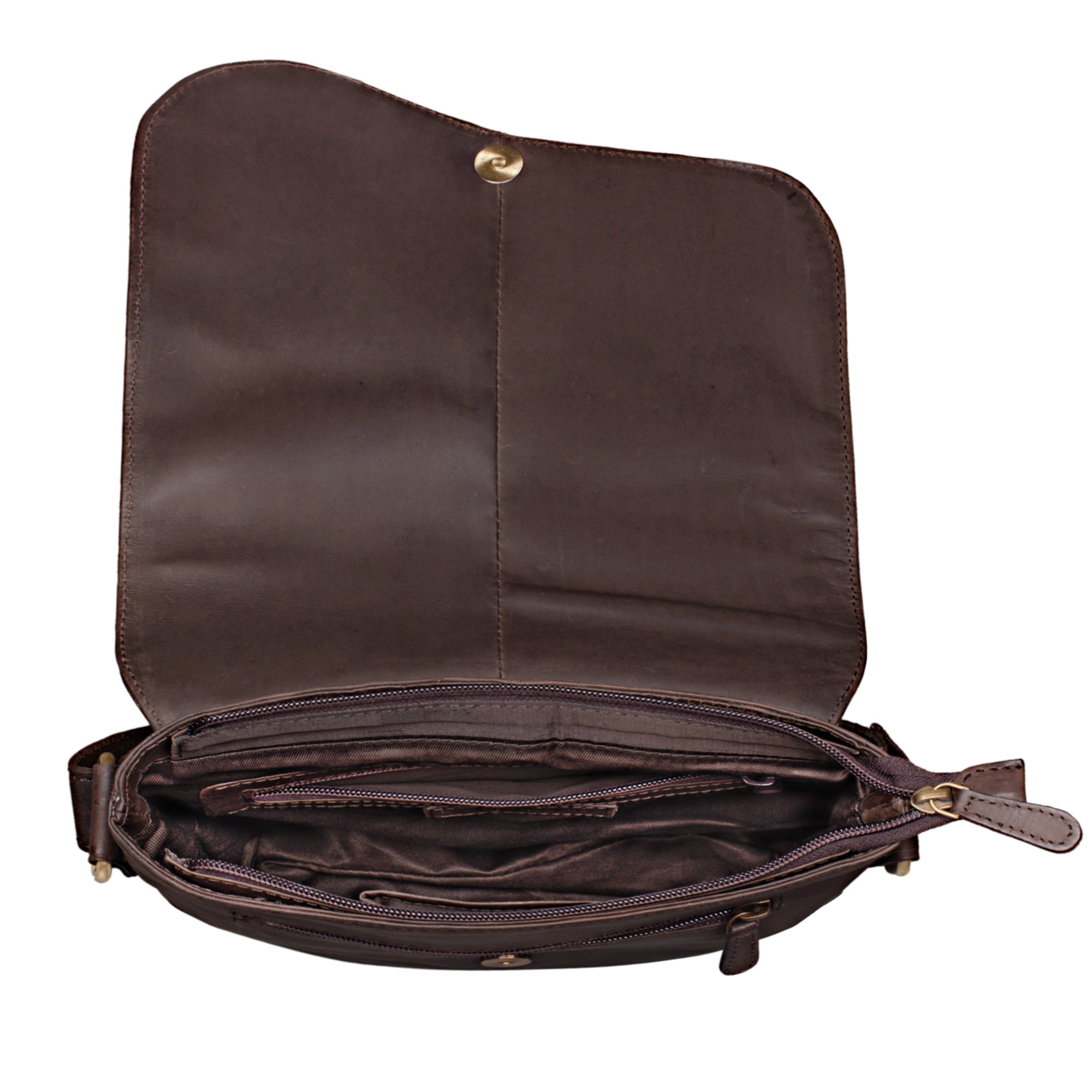 Leder Schultertasche für Herren und Damen
