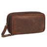 "Fiore" Leather Pencil Case Vintage