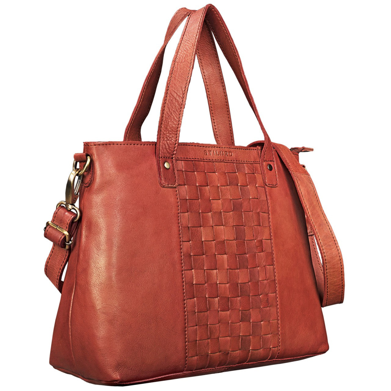Flechttasche Leder Damen