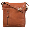 "Brady" Messenger Bag Leather Small