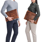 Aktentasche Unisex Leder