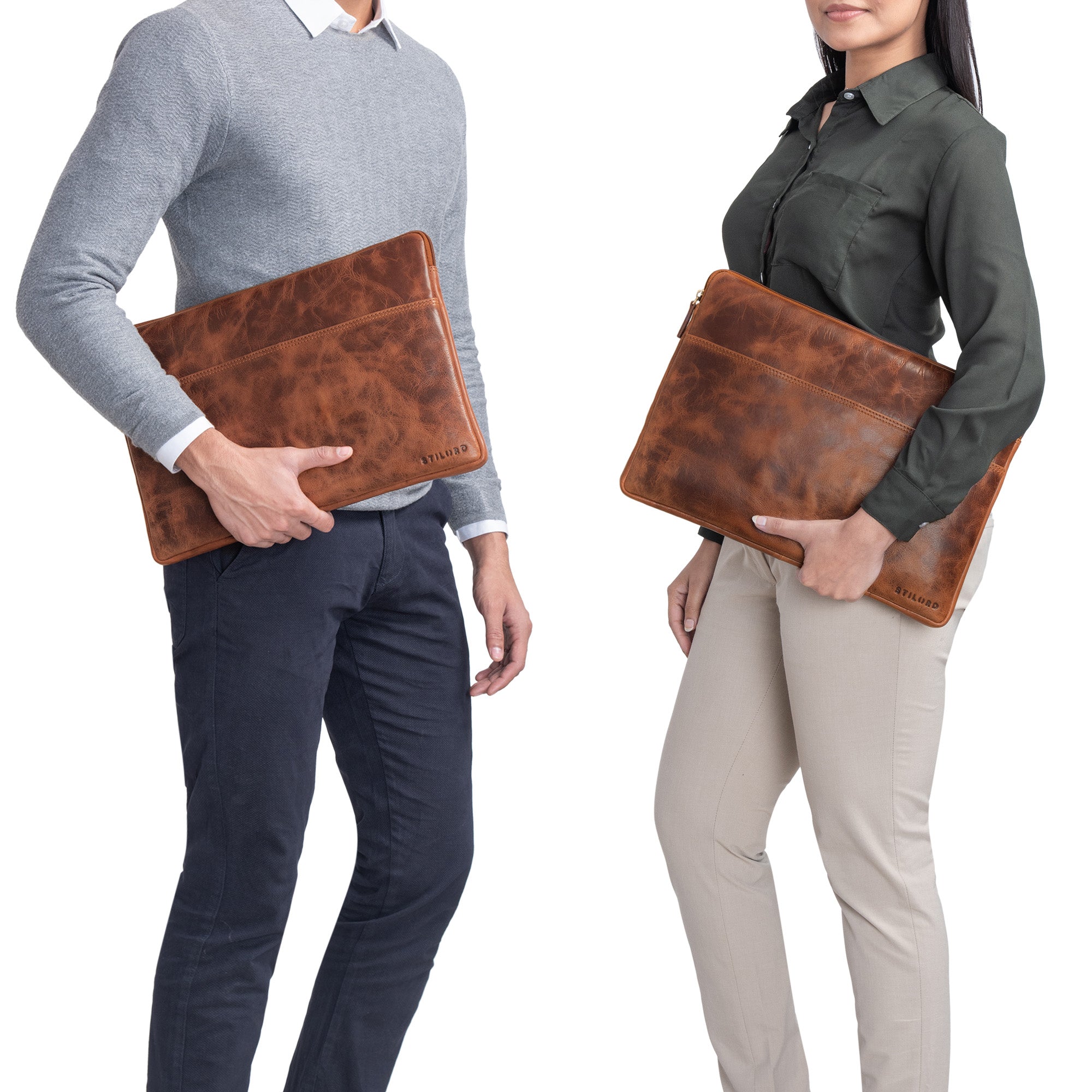 Aktentasche Unisex Leder