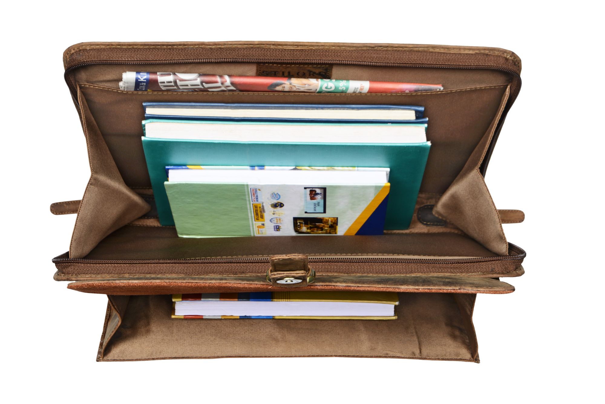 Vintage Business Mappe Leder