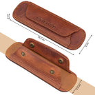 schultertasche lederpolster braun cognac
