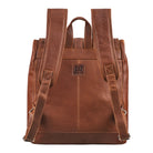 brauner Lederrucksack für Damen und Herren